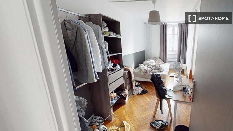 Camera doppia Lione, 5 camere, 160m² — foto 9