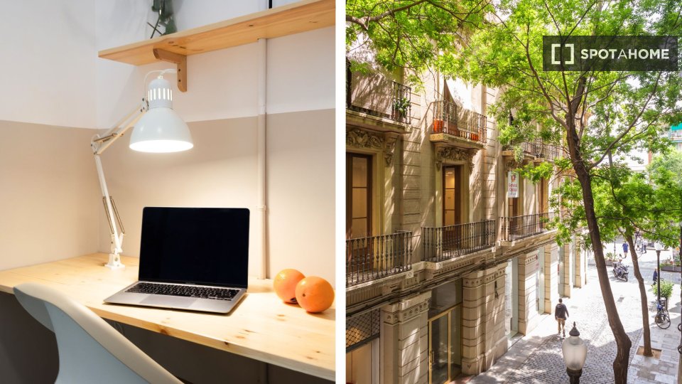 Double room Barcelona, 4 beds, 90m² — photo 12