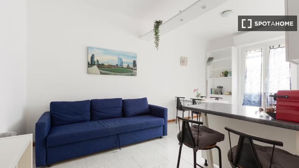 Apartment Milan, 1 bed, 45m² — photo 1