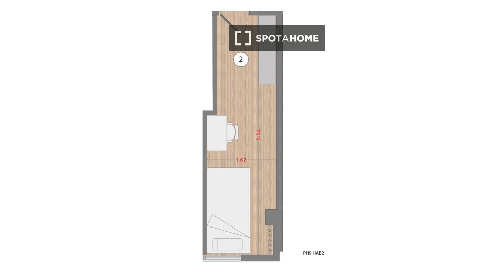 Double room Madrid, 6 beds — photo 25