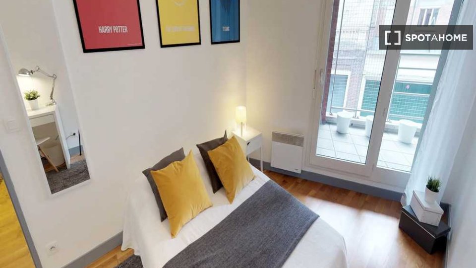 Double room Lille, 4 beds, 70m² — photo 9