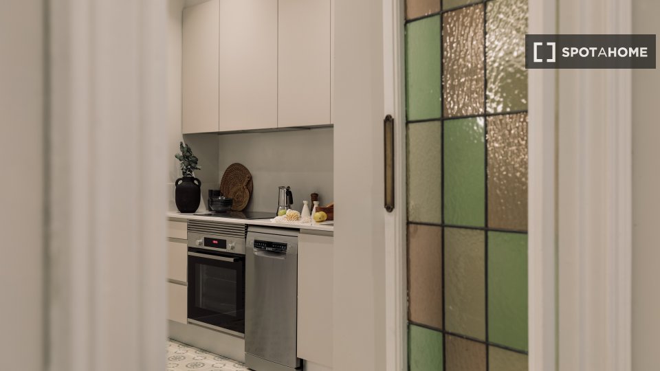 Piso en alquiler de 2 habitaciones en Vila de Gràcia.