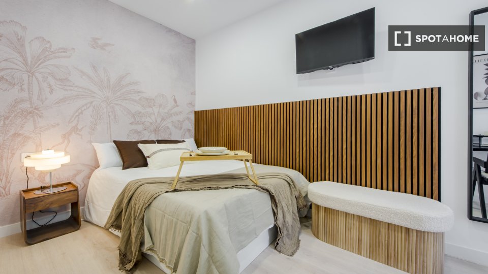 Camera in un appartamento condiviso con 4 camere da letto a Castellana - a Madrid