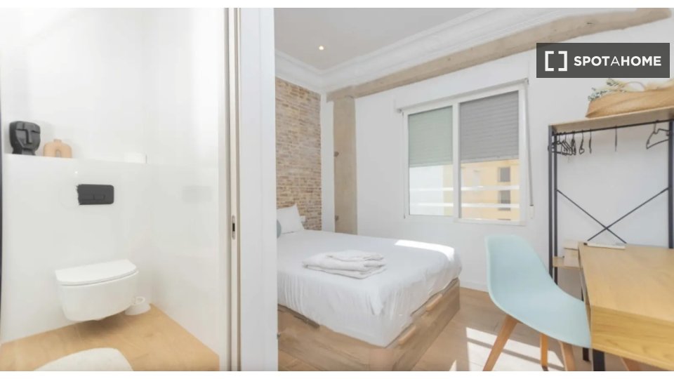 Habitación compartida de 5 habitaciones en alquiler en El Grau, Valencia.