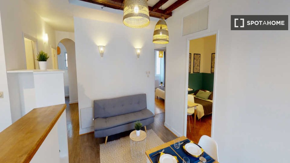 Camera doppia Lione, 3 camere, 80m² — foto 10