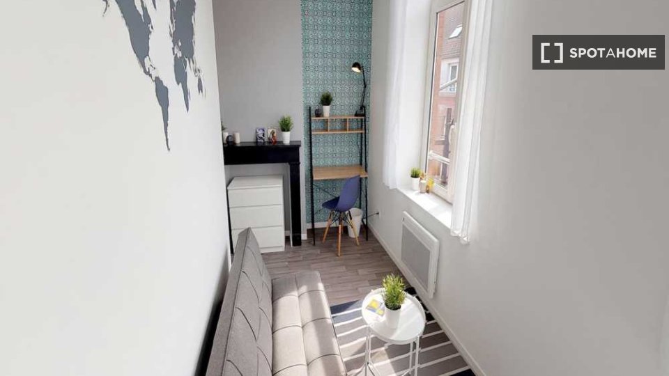Double room Lille, 4 beds, 80m² — photo 30