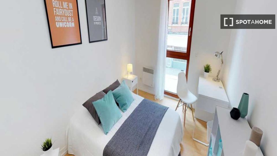 Double room Lille, 4 beds, 70m² — photo 16