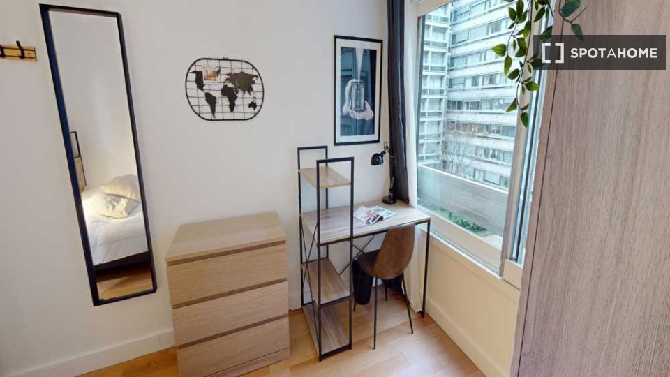 Camera doppia Parigi, 5 camere, 90m² — foto 26