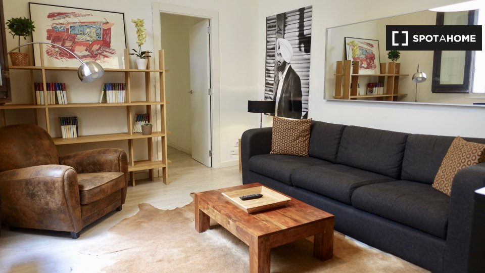 Studio apartment for rent in Barri Gòtic, Barcelona (ref 309779