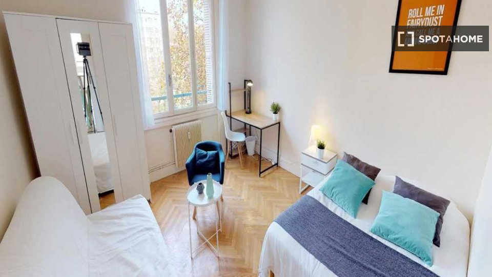 Camera doppia Lione, 3 camere, 50m² — foto 16