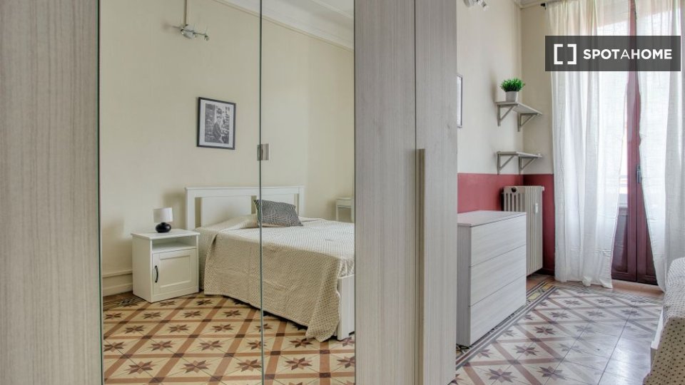 Double room Milan, 2 beds — photo 19