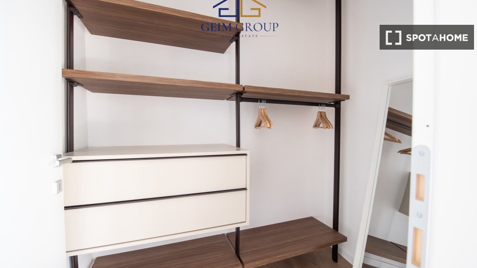 Chambre double Rome, 3 chambres, 90m² — photo 17