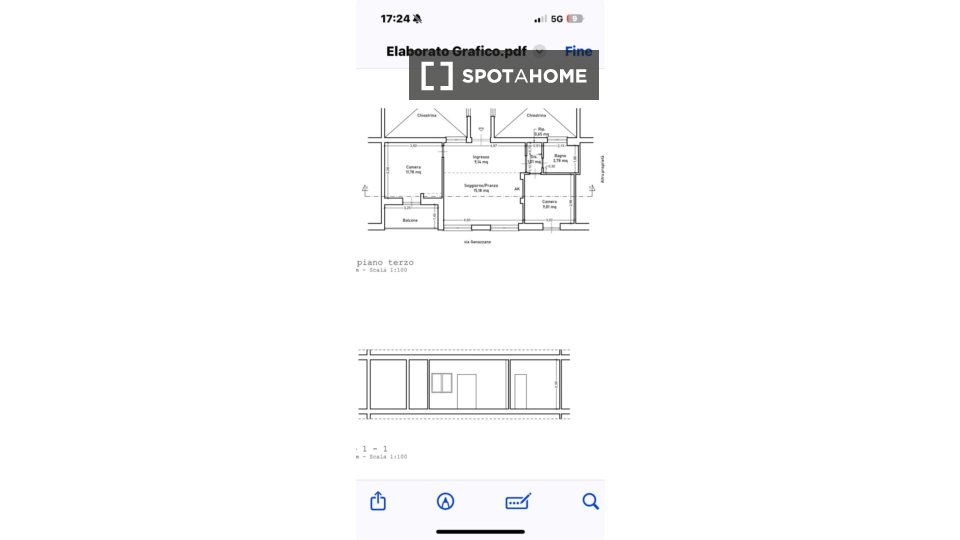 Apartment Rome, 1 bed, 60m² — photo 13