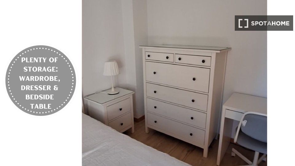 Double room Madrid, 4 beds, 90m² — photo 36