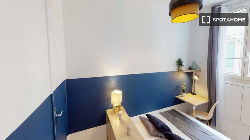 Habitación doble París, 5 habitaciones, 90m² — foto 13