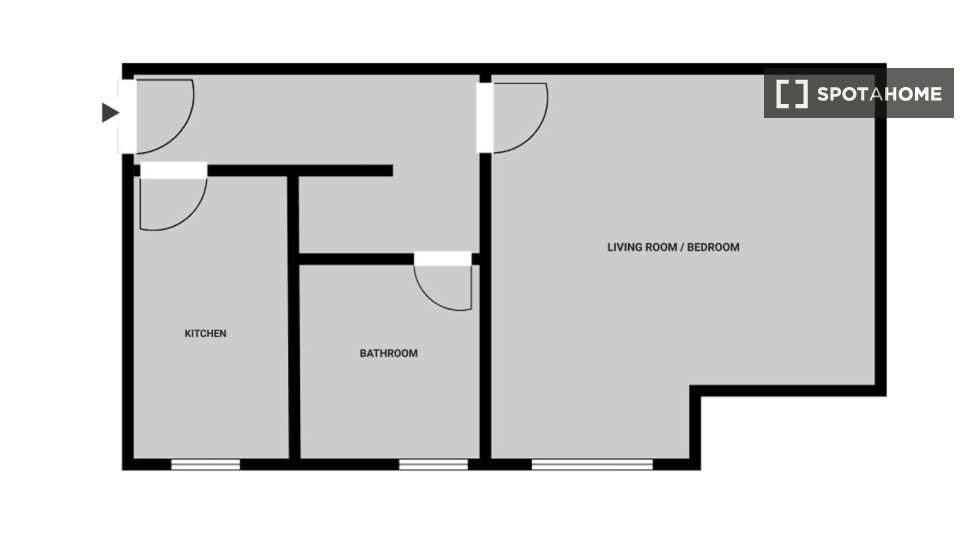 Apartment mono Berlin, 44m² — photo 8