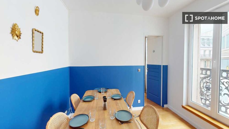 Camera doppia Parigi, 6 camere, 130m² — foto 12
