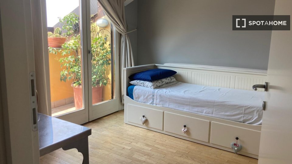 Camera doppia Milano, 3 camere, 145m² — foto 5