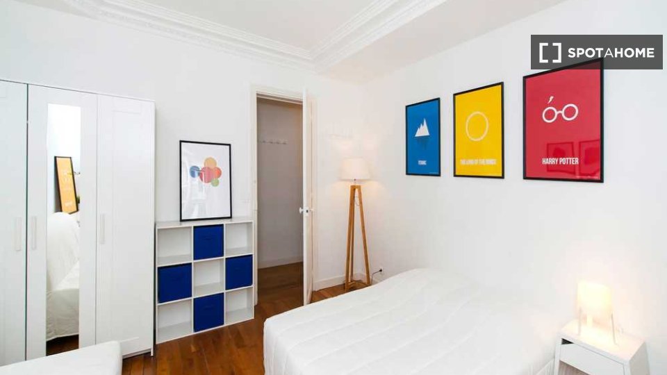 Camera doppia Parigi, 4 camere, 60m² — foto 11