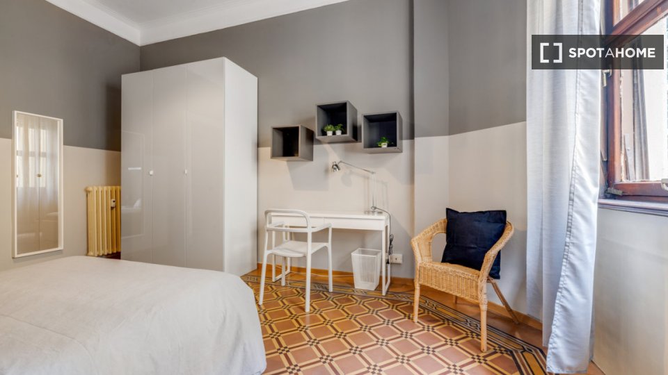 Double room Milan, 3 beds, 89m² — photo 10