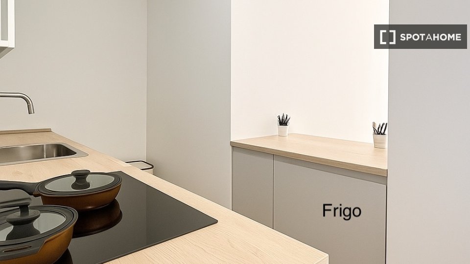 Apartamento Milán, 2 habitaciones, 40m² — foto 3
