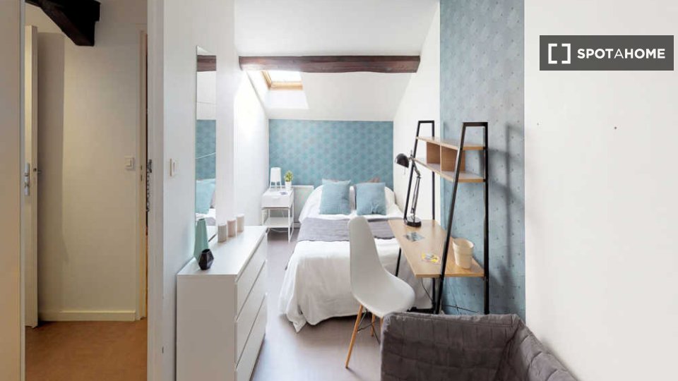 Camera doppia Lione, 4 camere, 90m² — foto 12