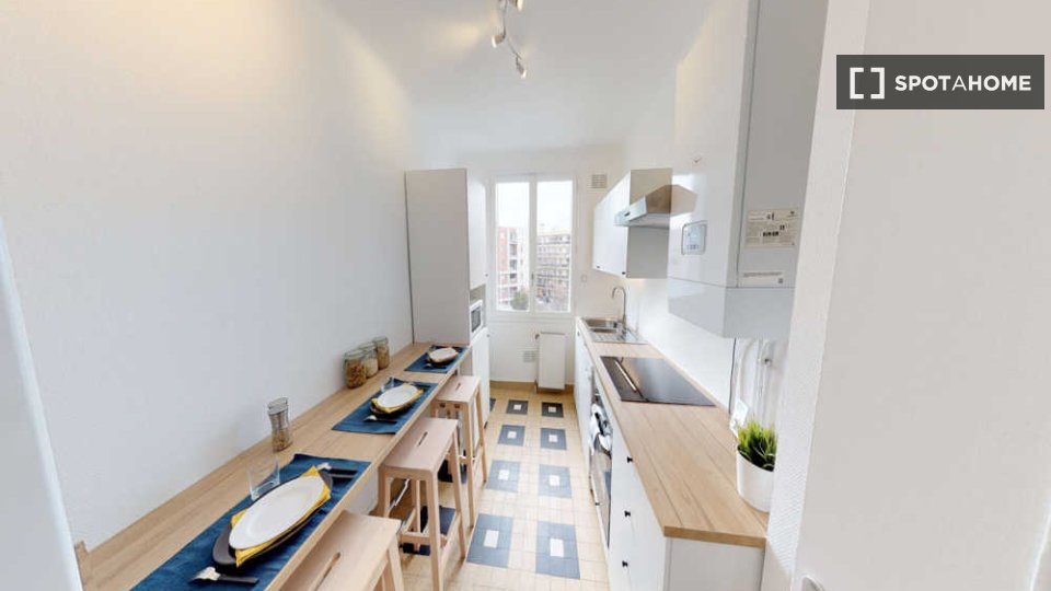 Double room Lyon, 5 beds, 70m² — photo 8