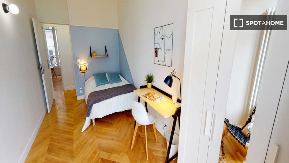 Stanza in affitto in un appartamento condiviso nel quartiere Arts et Métiers di Parigi. - in Paris
