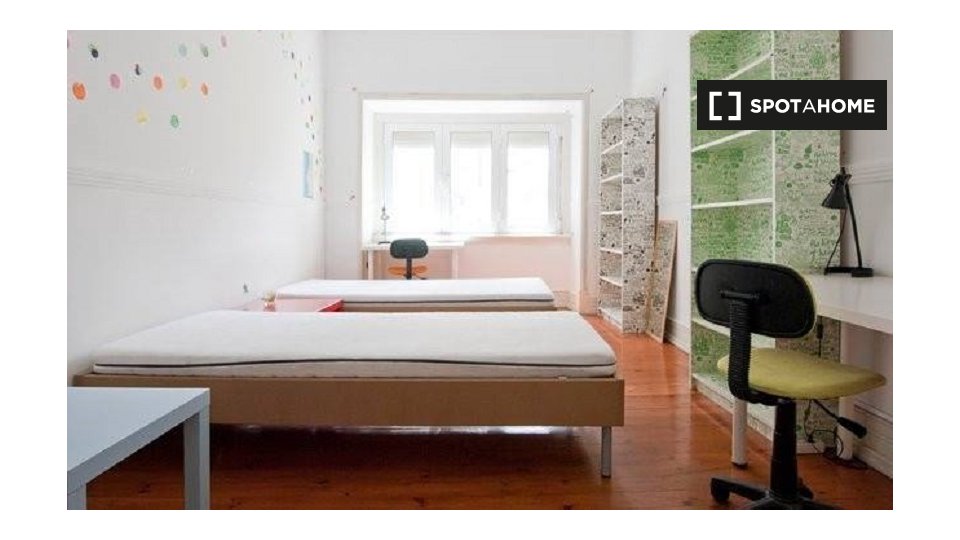 Double room Lisbon, 6 beds — photo 3