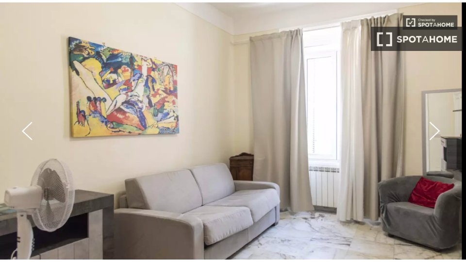 Double room Rome, 3 beds, 90m² — photo 39