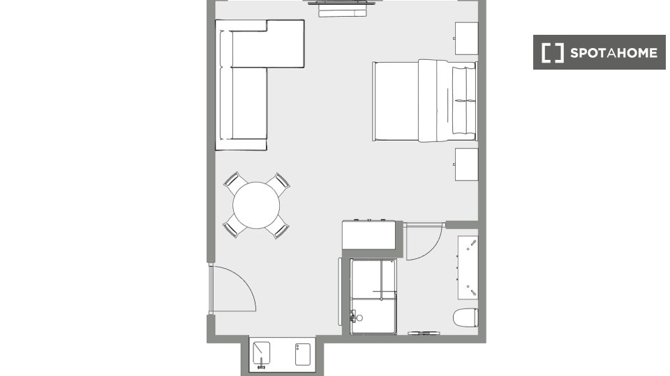 Apartment mono Budapest, 35m² — photo 17