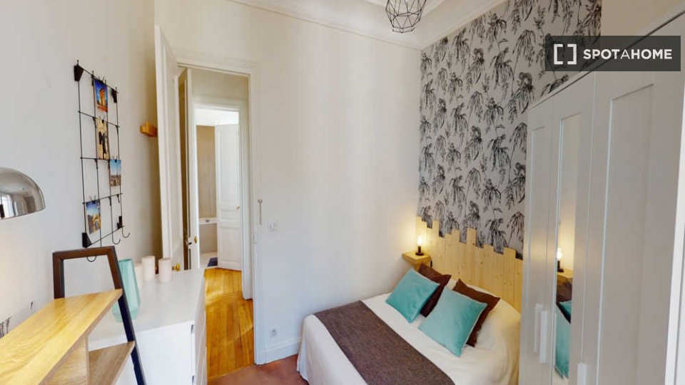 Camera doppia Parigi, 8 camere, 190m² — foto 16