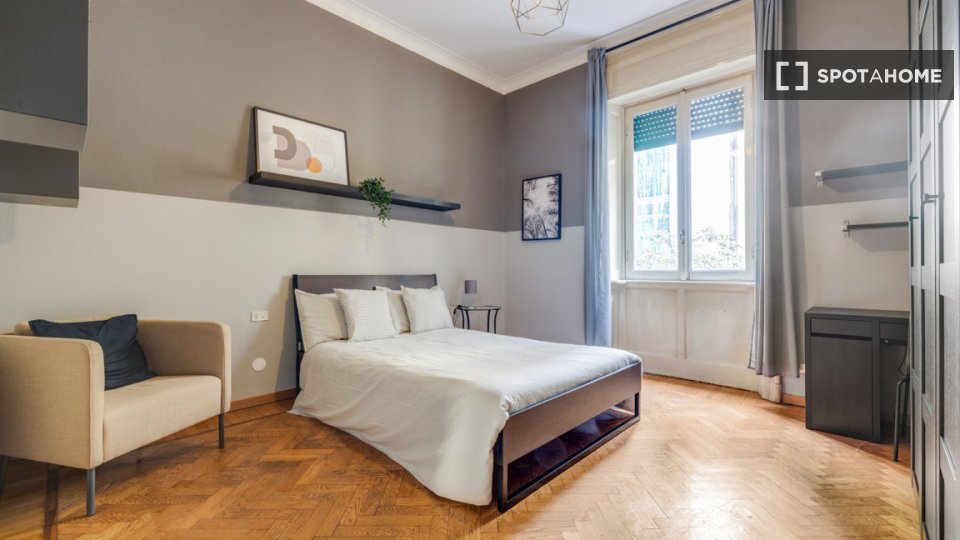 Double room Milan, 3 beds, 89m² — photo 10