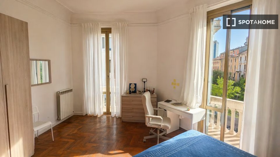 Double room Milan, 2 beds, 80m² — photo 1