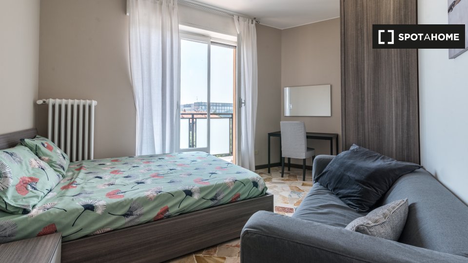 Habitación doble Milán, 4 habitaciones, 110m² — foto 4