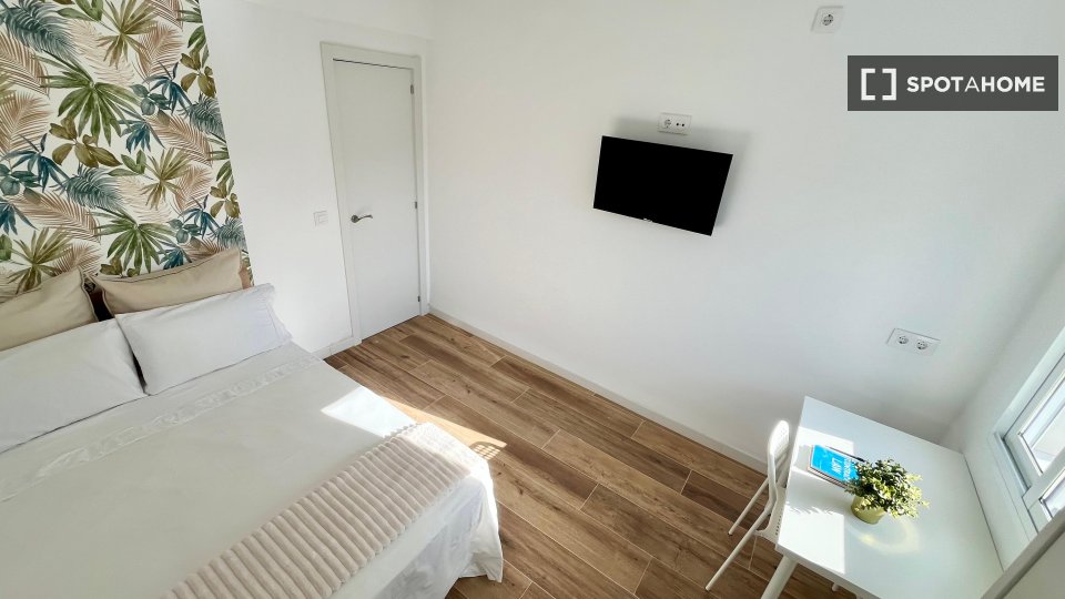 Habitación en piso compartido de 4 camas en alquiler en Villegas