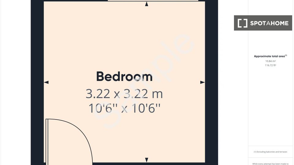 Double room Berlin, 1 bed, 11m² — photo 32