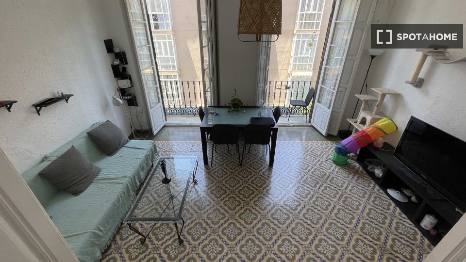 Piso de 2 dormitorios en alquiler en La Merced, Málaga