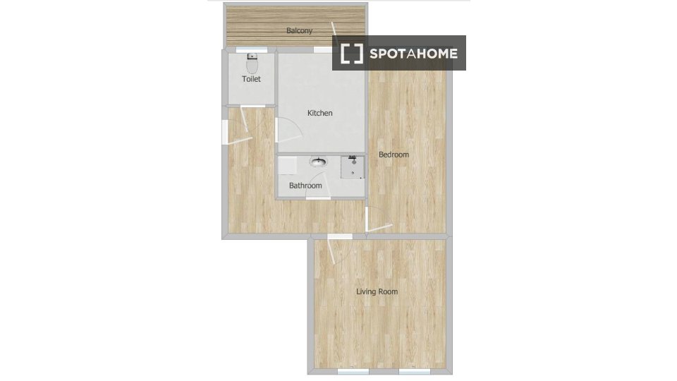 Apartment Vienna, 1 bed, 65m² — photo 14