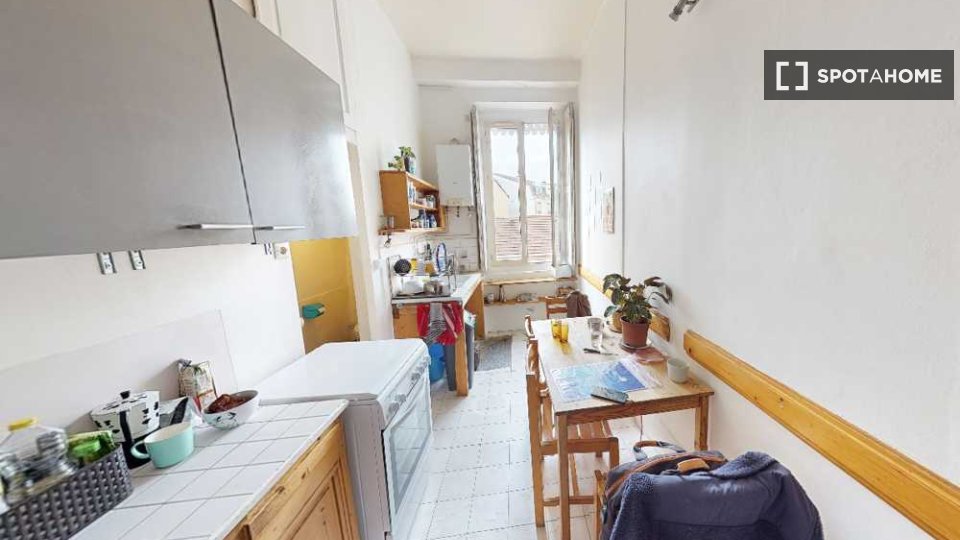 Camera doppia Lione, 3 camere, 100m² — foto 11