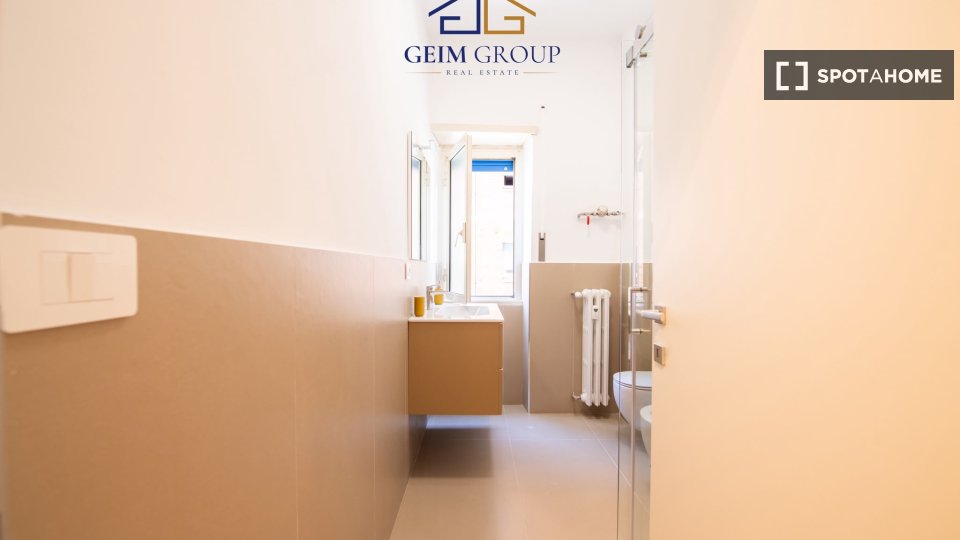 Chambre double Rome, 3 chambres, 90m² — photo 18