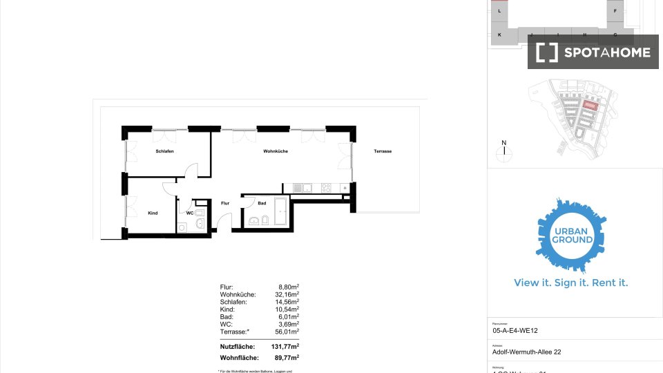 Apartment for rent in Berlin, AEWE
