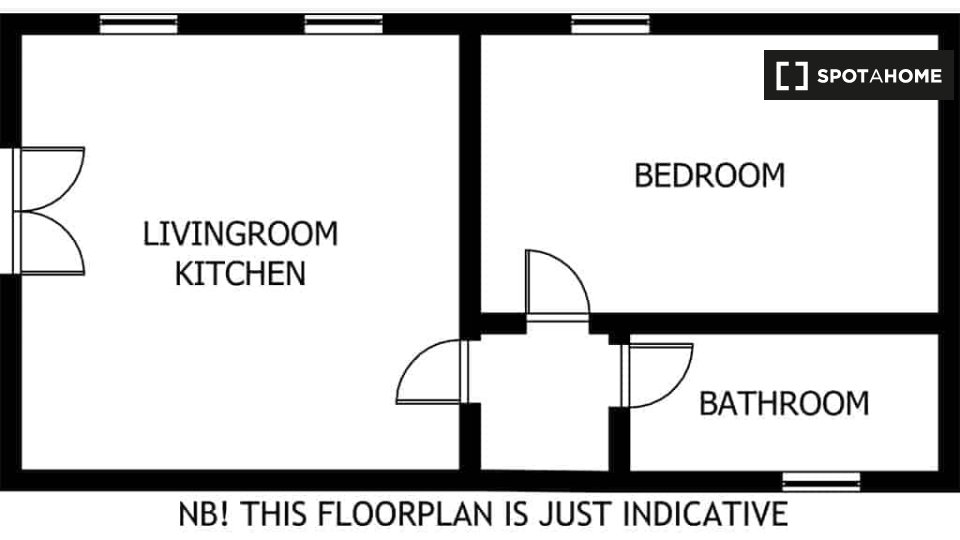 Apartment Milan, 1 bed, 50m² — photo 20