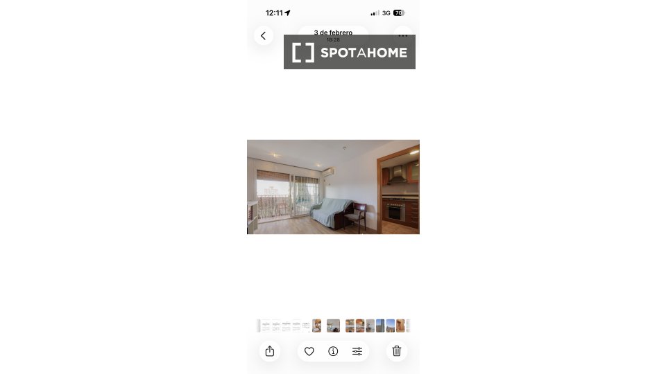 Double room Barcelona, 1 bed, 75m² — photo 1