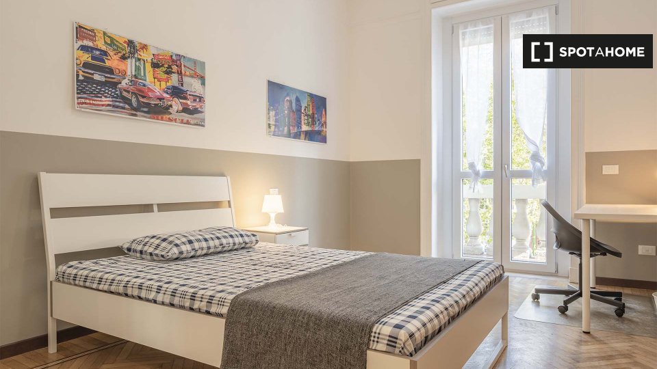 Double room Milan, 4 beds, 90m² — photo 3