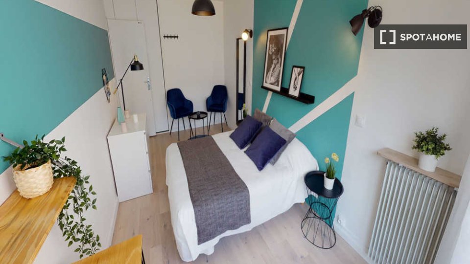 Camera doppia Parigi, 4 camere, 70m² — foto 12