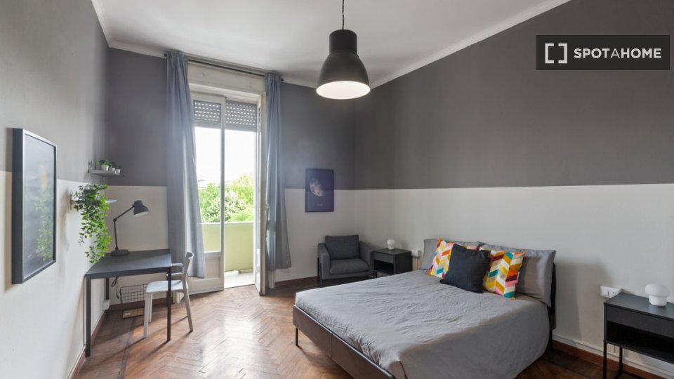 Double room Milan, 2 beds, 85m² — photo 2