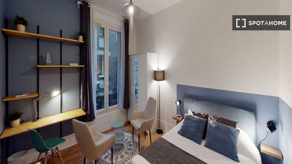 Double room Paris, 4 beds, 100m² — photo 1