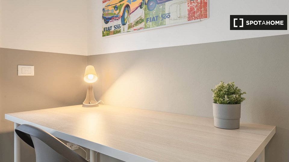 Double room Milan, 4 beds, 90m² — photo 2