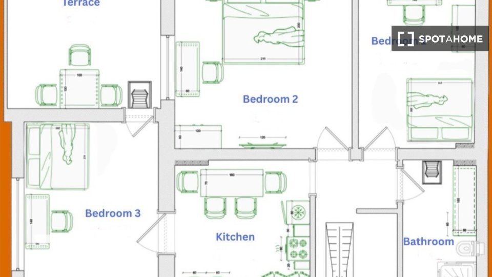 Double room Ljubljana, 3 beds — photo 41